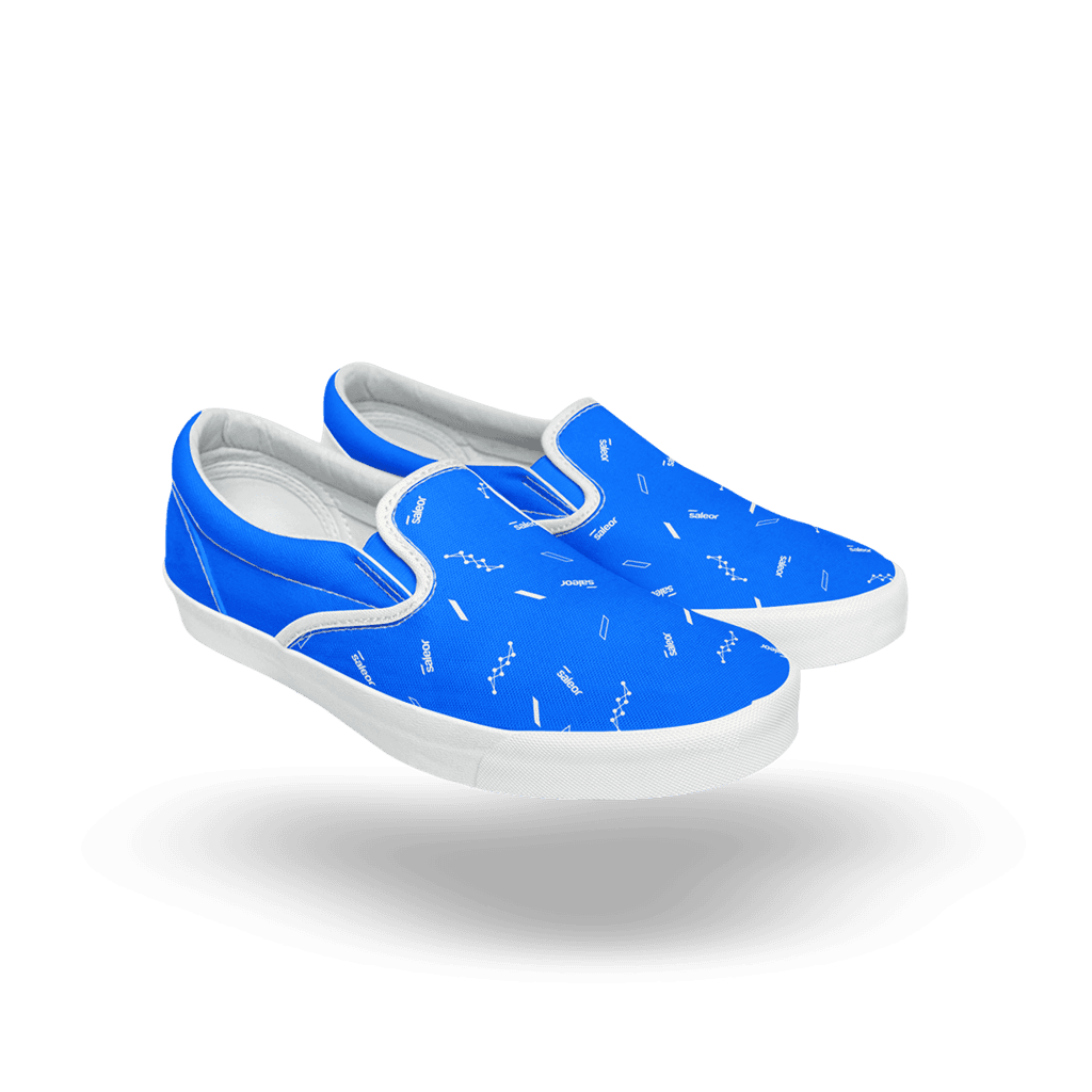 Blue Plimsolls