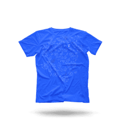 Blue Polygon Shirt